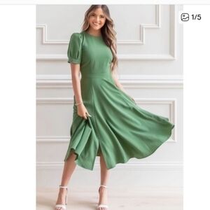 Elegant Green Dress